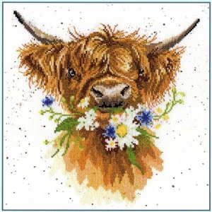 Daisy Coo (Counted Cross Stitch Kit)